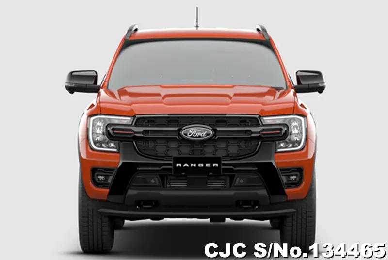 Ford Ranger in Ignite Orange for Sale Image 2