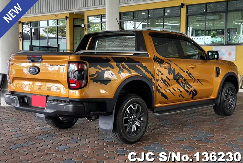 Ford Ranger in Orange for Sale Image 2