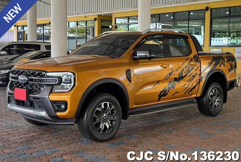 Ford Ranger in Orange for Sale Image 3