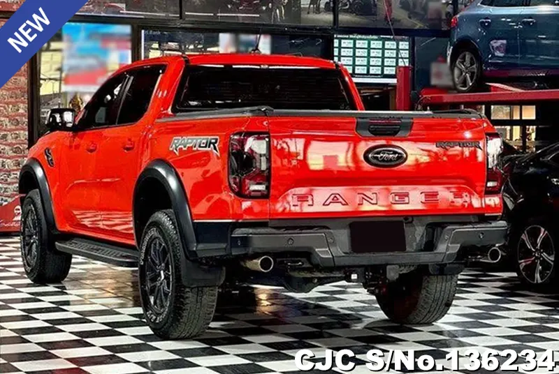Ford Ranger in Red for Sale Image 1