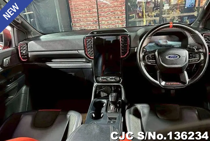 Ford Ranger in Red for Sale Image 3