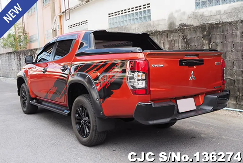 Mitsubishi Triton in Orange for Sale Image 1