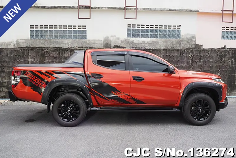 Mitsubishi Triton in Orange for Sale Image 6