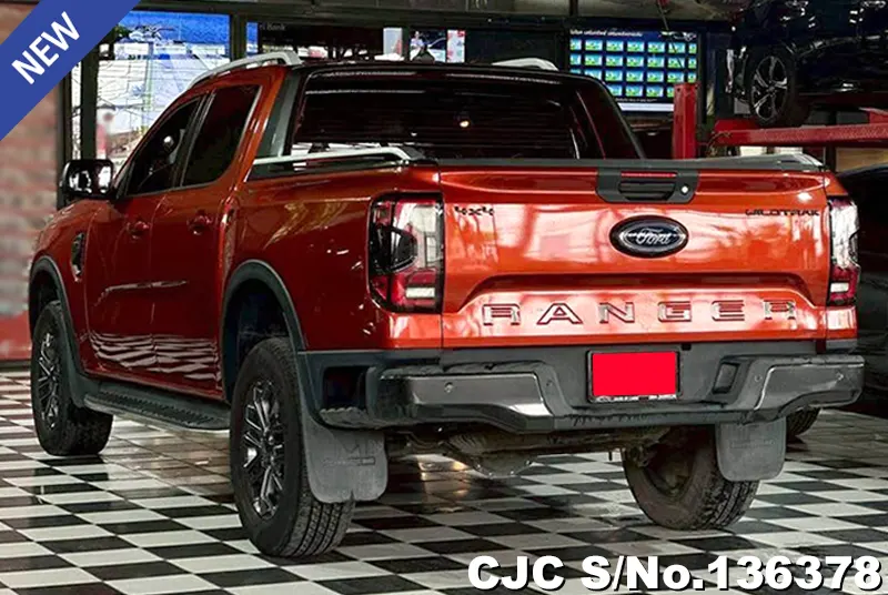 Ford Ranger in Red for Sale Image 1