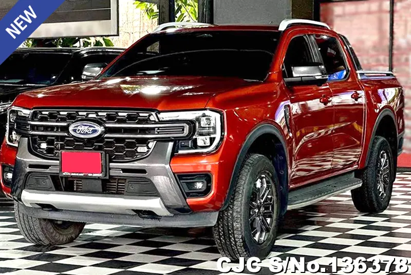 Ford Ranger in Red for Sale Image 3