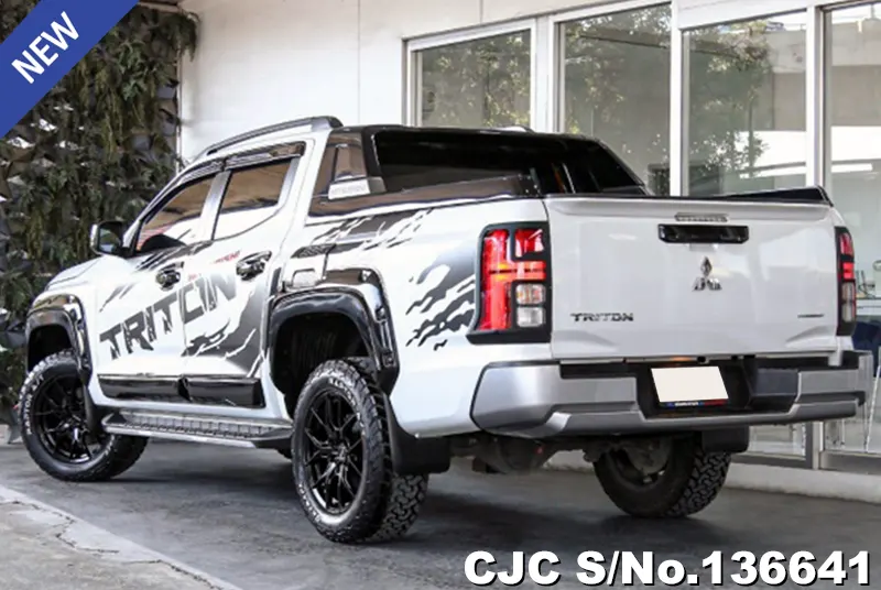 Mitsubishi Triton in White for Sale Image 1