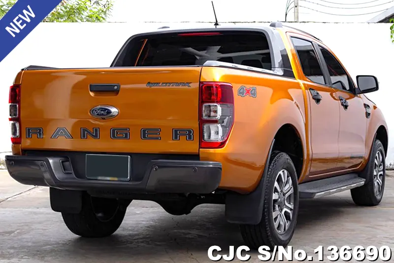 Ford Ranger in Orange for Sale Image 2