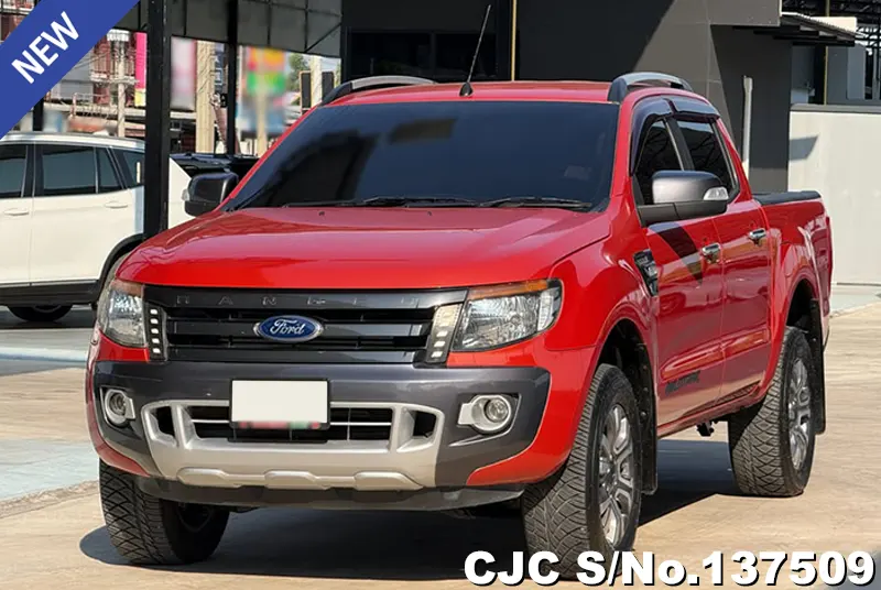Ford Ranger in Red for Sale Image 3